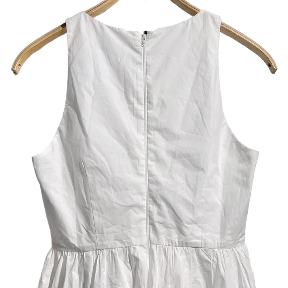 J. Crew Bubble-Skirt A-Line Mini Poplin Dress